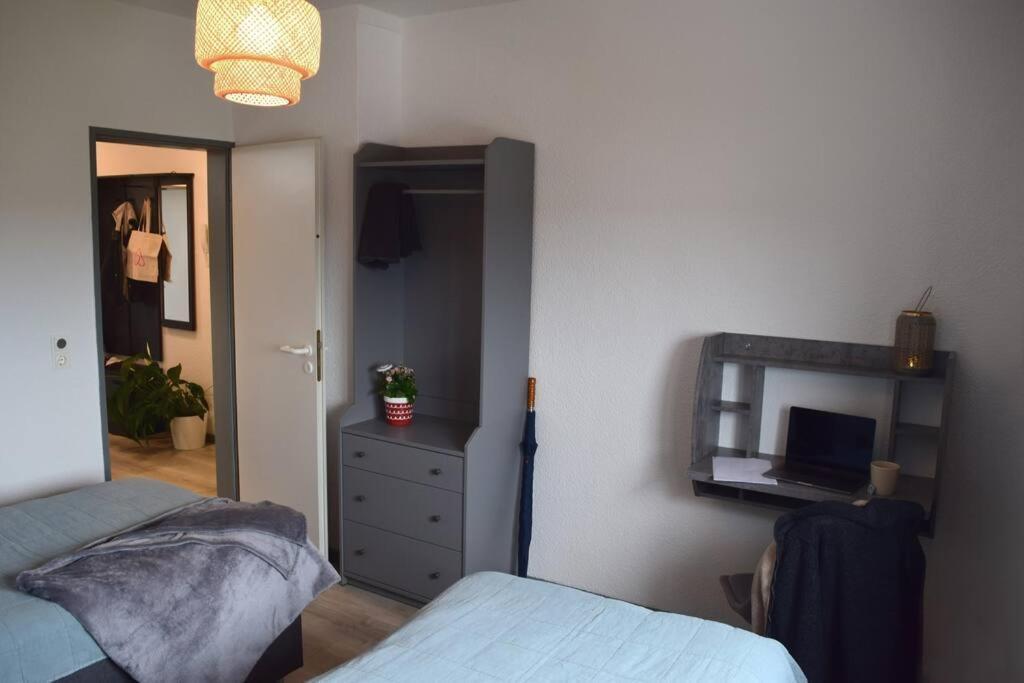 Md-5 Stadtfeld Beimsstrasse 81 - Appartement Domblick - Parkplatz - Balkon - 2Einzelbetten - Schlafsofa Magdeburg Kültér fotó